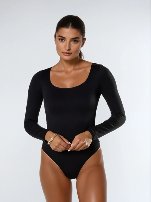 Comfit® Sophia - Elegantti Bodysuit pitkillä hihoilla